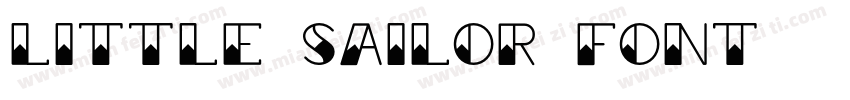 Little Sailor Font -字体转换